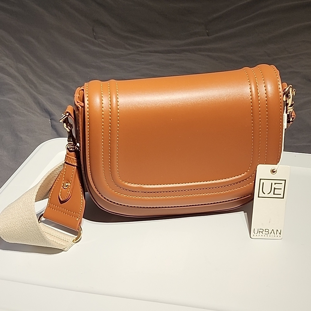 Urban Expressions Tan Crossbody Bag